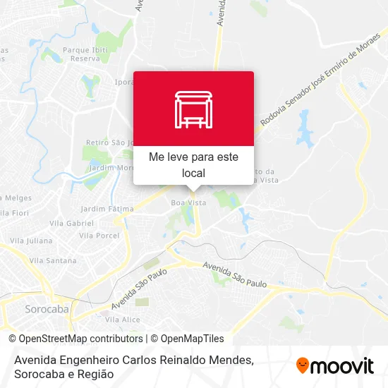 Avenida Engenheiro Carlos Reinaldo Mendes mapa