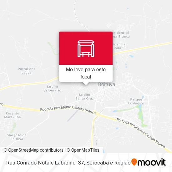 Rua Conrado Notale Labronici 37 mapa