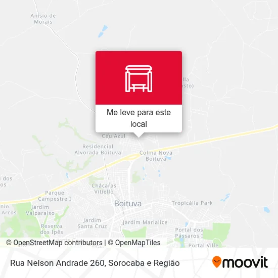 Rua Nelson Andrade 260 mapa