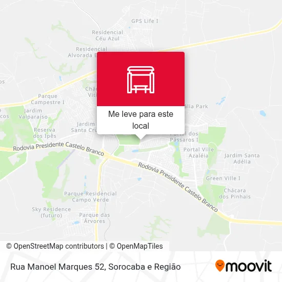 Rua Manoel Marques 52 mapa