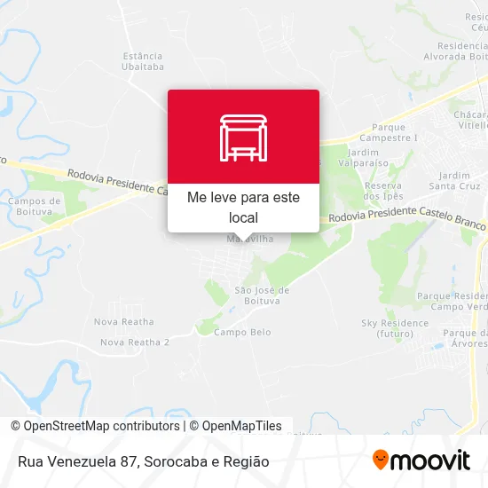 Rua Venezuela 87 mapa