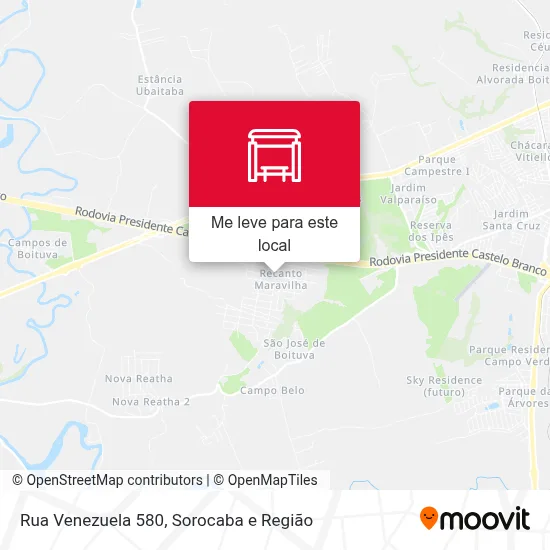 Rua Venezuela 580 mapa