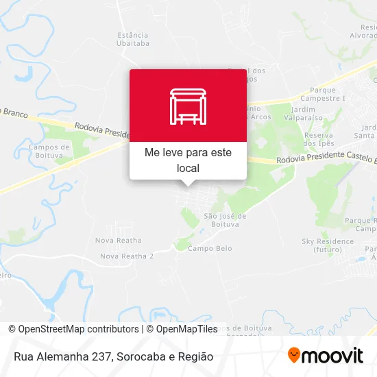 Rua Alemanha 237 mapa