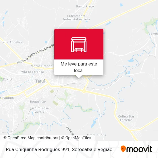 Rua Chiquinha Rodrigues 991 mapa