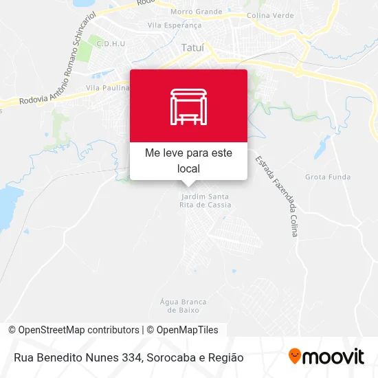 Rua Benedito Nunes 334 mapa