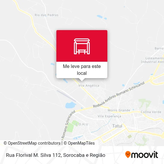 Rua Florival M. Silva 112 mapa