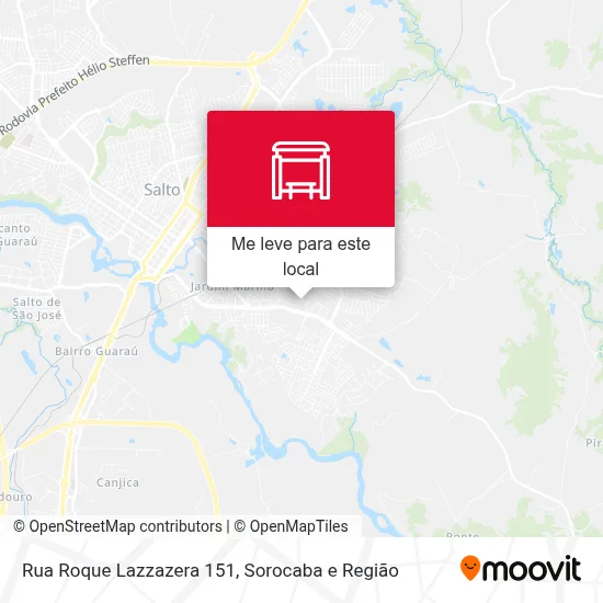 Rua Roque Lazzazera 151 mapa