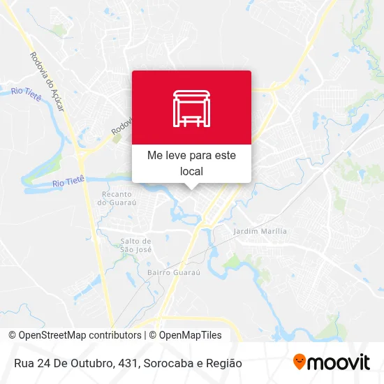 Rua 24 De Outubro, 431 mapa