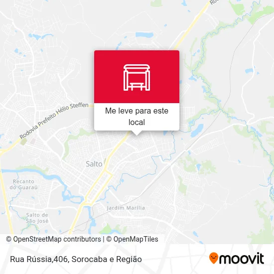 Rua Rússia,406 mapa