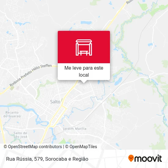 Rua Rússia, 579 mapa