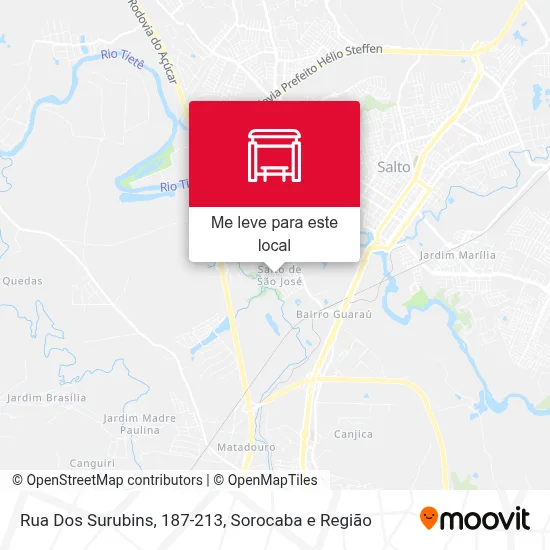 Rua Dos Surubins, 187-213 mapa