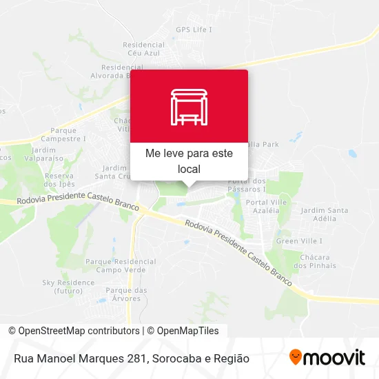 Rua Manoel Marques 281 mapa