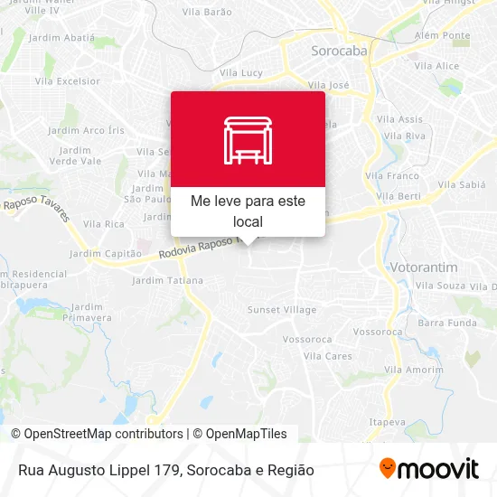 Rua Augusto Lippel 179 mapa