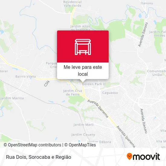 Rua Dois mapa