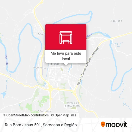 Rua Bom Jesus 501 mapa