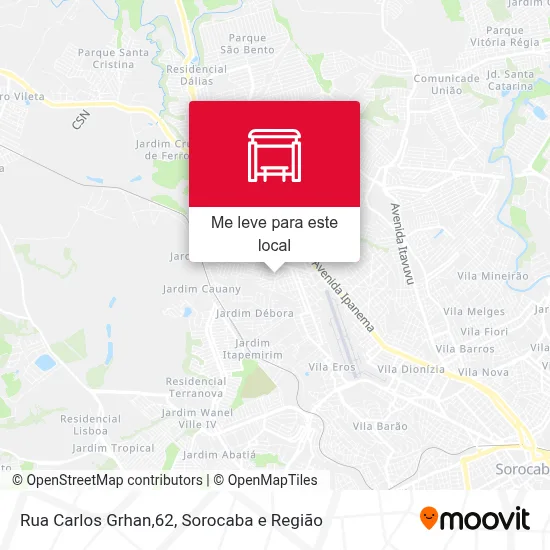 Rua Carlos Grhan,62 mapa