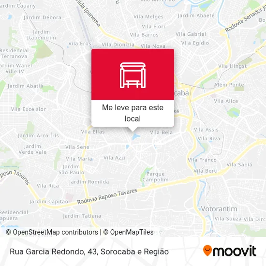 Rua Garcia Redondo, 43 mapa