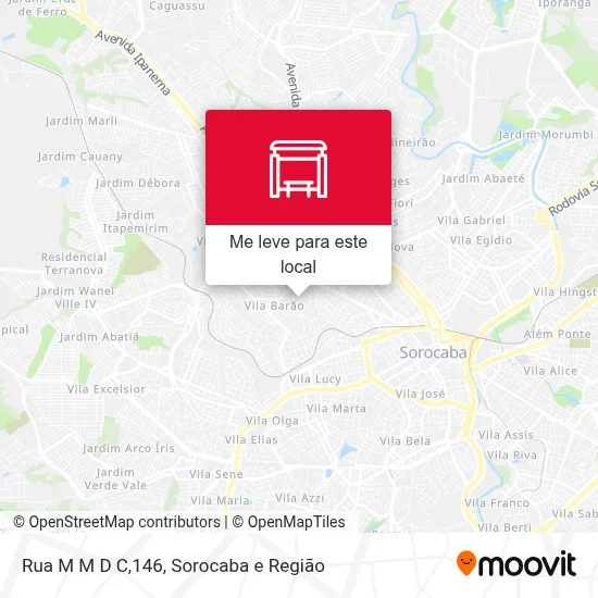 Rua M M D C,146 mapa