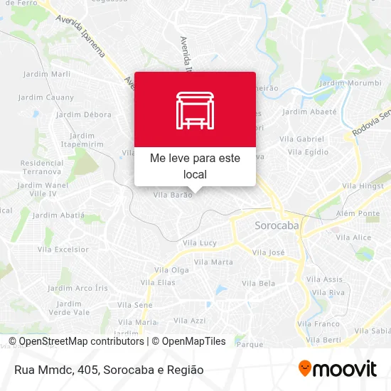 Rua Mmdc, 405 mapa