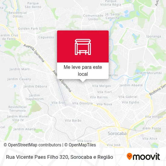 Rua Vicente Paes Filho 320 mapa