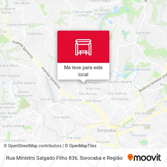 Rua Ministro Salgado Filho 836 mapa