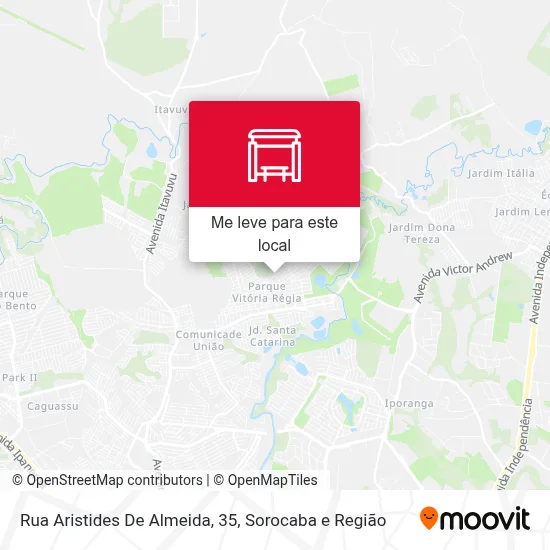 Rua Aristides De Almeida, 35 mapa