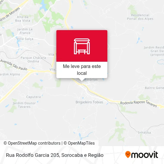 Rua Rodolfo Garcia 205 mapa