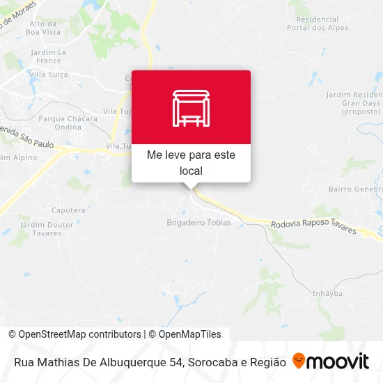 Rua Mathias De Albuquerque 54 mapa