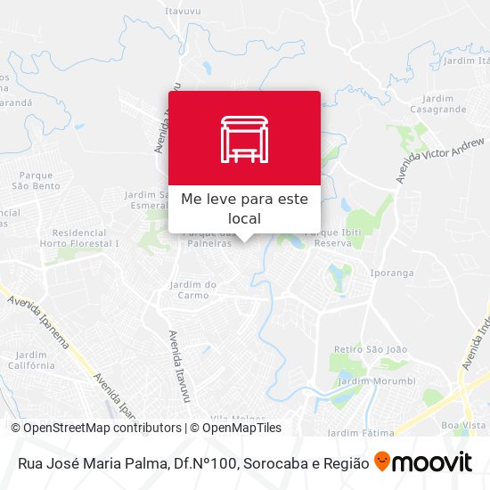 Rua  José Maria Palma, Df.Nº100 mapa