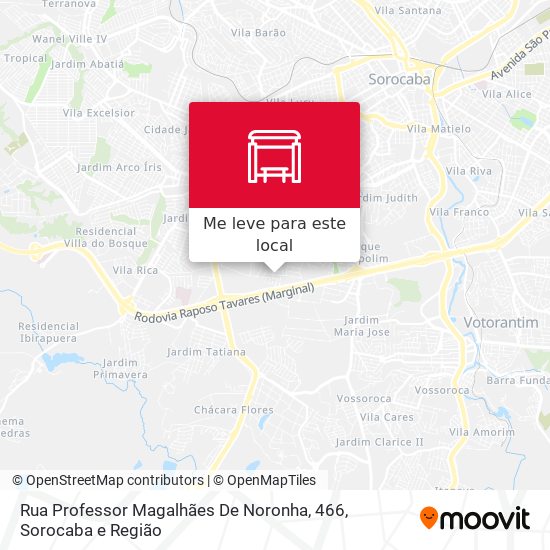 Rua  Professor Magalhães De Noronha, 466 mapa