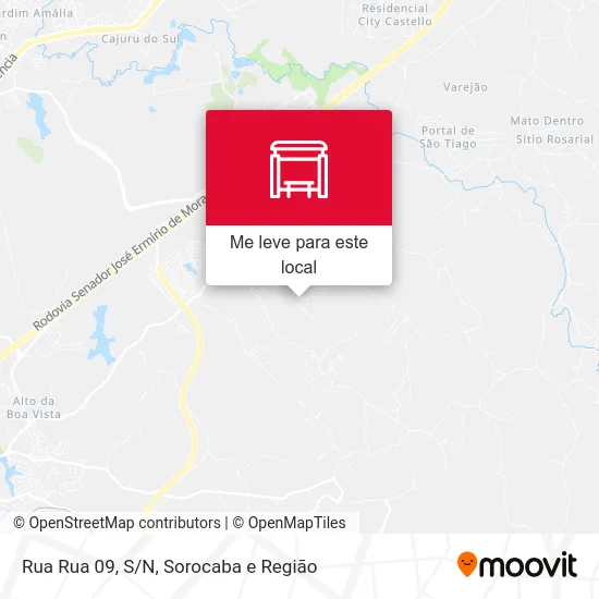Rua Rua 09, S/N mapa