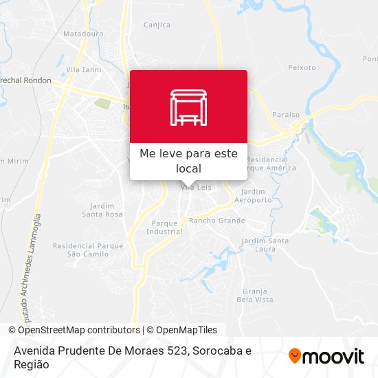 Avenida Prudente De Moraes 523 mapa