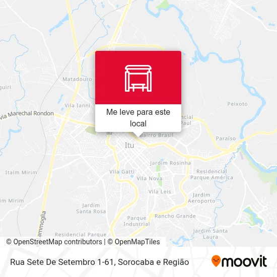 Rua Sete De Setembro 1-61 mapa