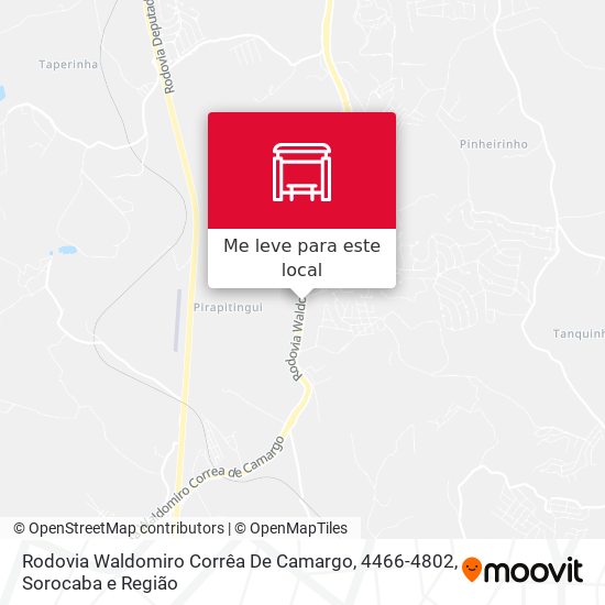 Rodovia Waldomiro Corrêa De Camargo, 4466-4802 mapa