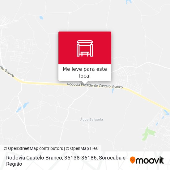 Rodovia Castelo Branco, 35138-36186 mapa