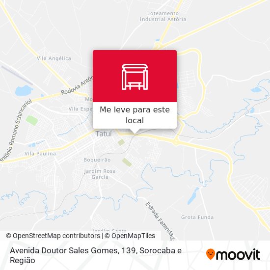 Avenida Doutor Sales Gomes, 139 mapa