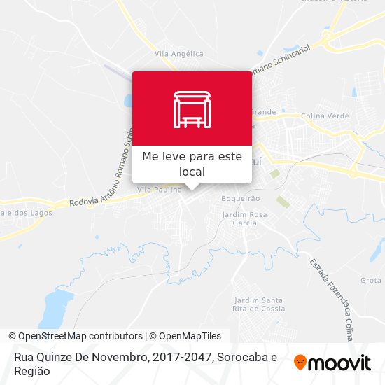 Rua Quinze De Novembro, 2017-2047 mapa