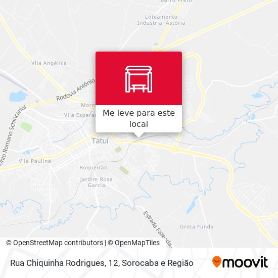 Rua Chiquinha Rodrigues, 12 mapa