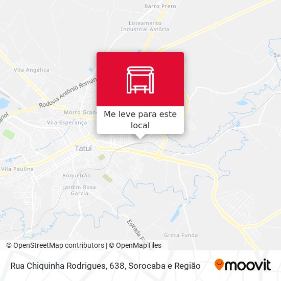 Rua Chiquinha Rodrigues, 638 mapa