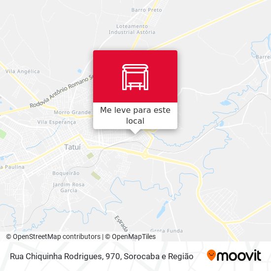 Rua Chiquinha Rodrigues, 970 mapa