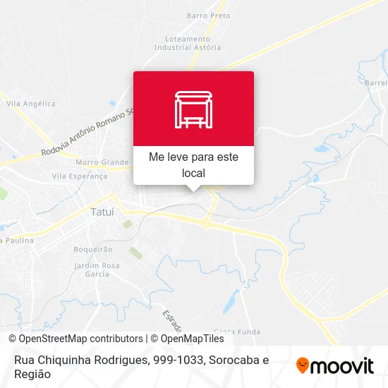 Rua Chiquinha Rodrigues, 999-1033 mapa