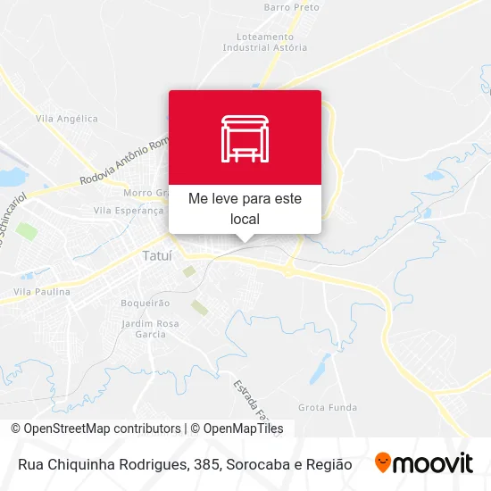 Rua Chiquinha Rodrigues, 385 mapa