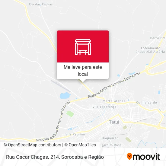 Rua Oscar Chagas, 214 mapa