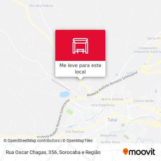 Rua Oscar Chagas, 356 mapa