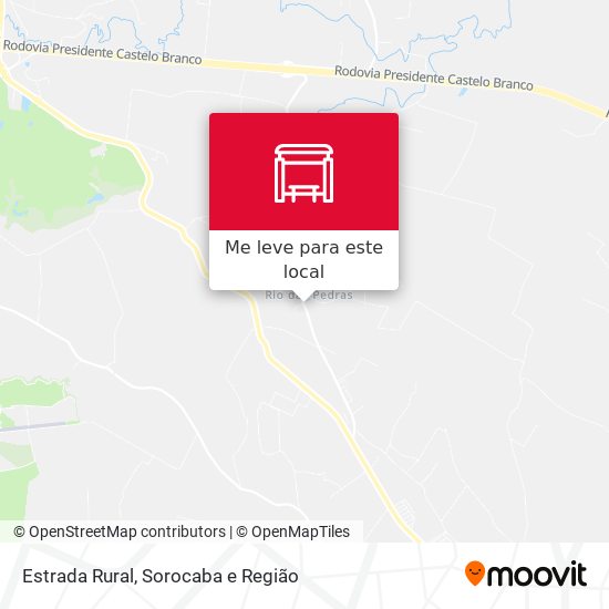 Estrada Rural mapa
