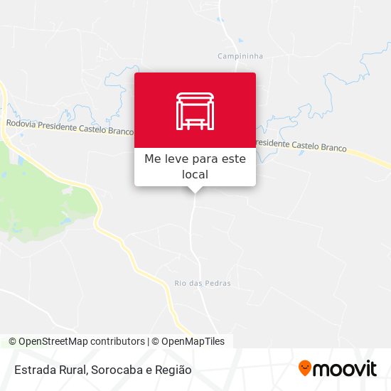 Estrada Rural mapa