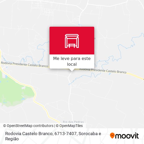 Rodovia Castelo Branco, 6713-7407 mapa