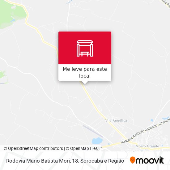 Rodovia Mario Batista Mori, 18 mapa