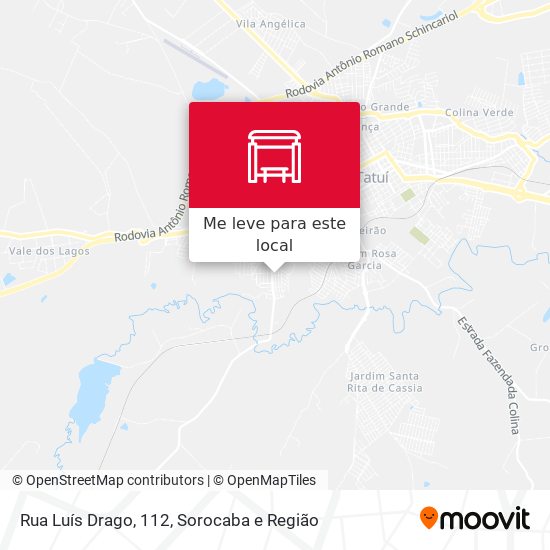 Rua Luís Drago, 112 mapa