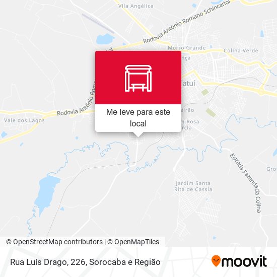Rua Luís Drago, 226 mapa